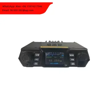 

QYT KT-6688D 60W Миниатюрная мобильная радиостанция для любительской связи 66-88 МГц VHF, мобильная радиостанция для охоты.