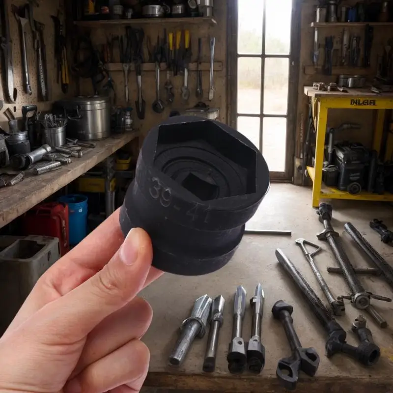 

Nut Sleeve Removal Tool for Motorcycle Repair, Double-ended 39mm-41MM Socket, Carbon Steel Pulley Clutch Disassembly