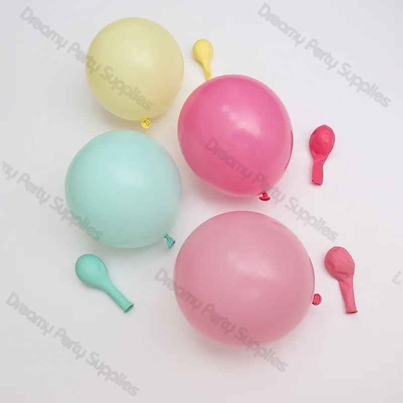 100pcs Matte Latex Balloons Garland Arch Set Baby Shower Boho Birthday Wedding Bride Gender Reveal Pastel Globos Decor Supplies