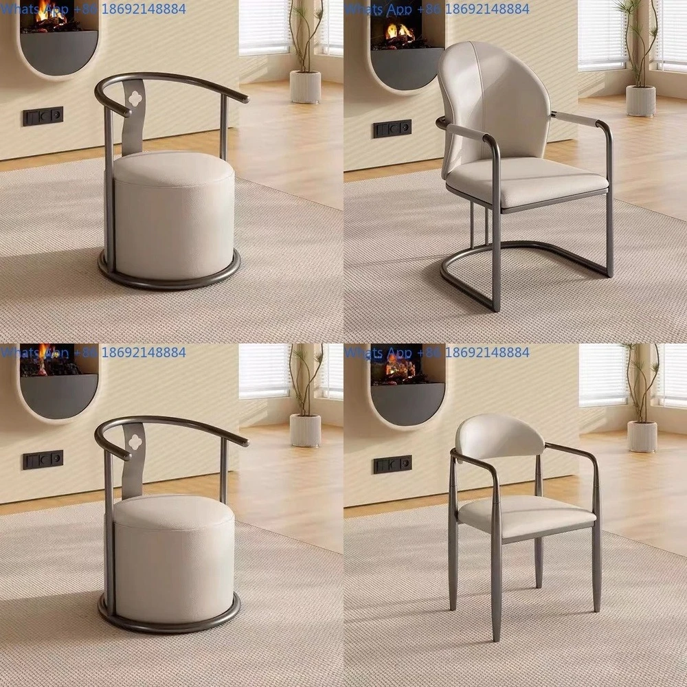 

Home Guest Chair Tea Chair Office Armchair Desk Dining Chair Lounge Padded Backrest