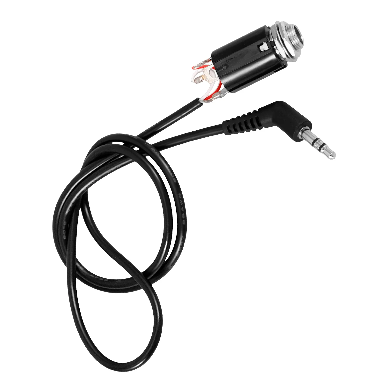 

Guitar Pickup Cable Connector Eq Bridge Metal Adapter Acoustic Instrument Part Accessory Compatibility High Fidelity Durable