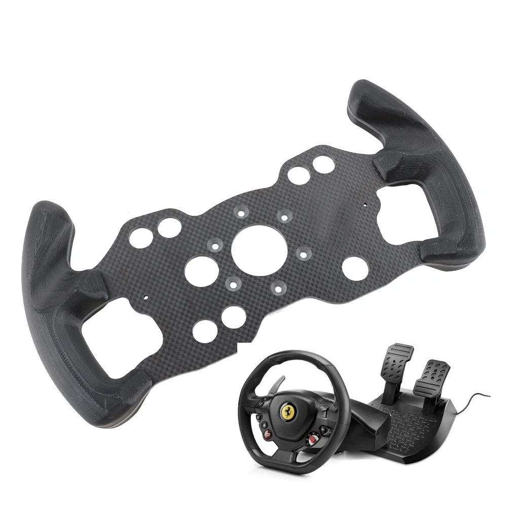 Carbon fiber or Aluminum Modified Steering Wheel Panel Racing Game Style Simulator for GTB 599