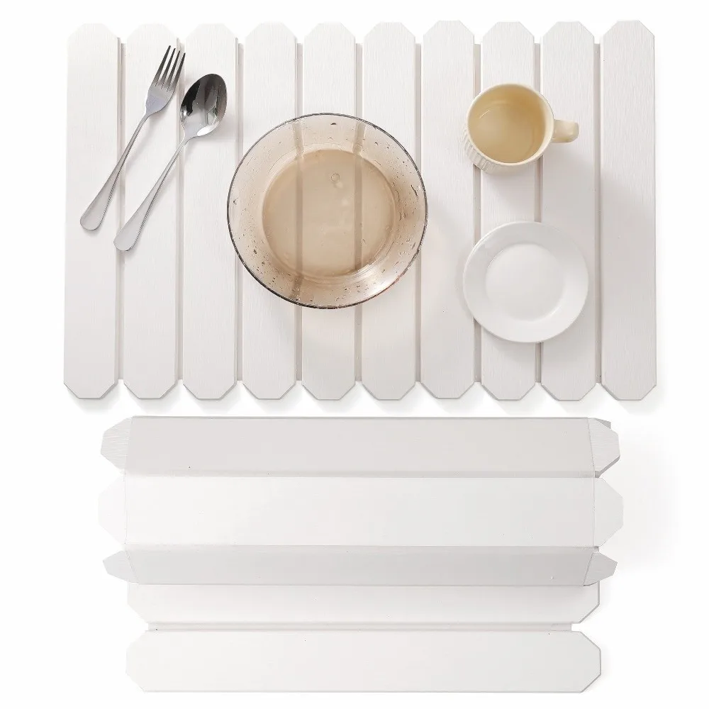 

Octagonal Dishware Drying Mat Diatomaceous Earth Foldable Cup Drain Mat Multi-function Fast Drying Countertop Absorbent Mat