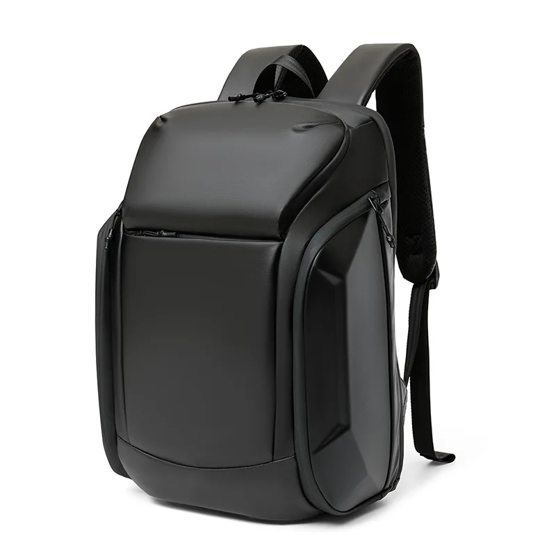 

Men's new large-capacity high-end light luxury locomotive wind pressure shell backpack waterproof and stylish computer bag