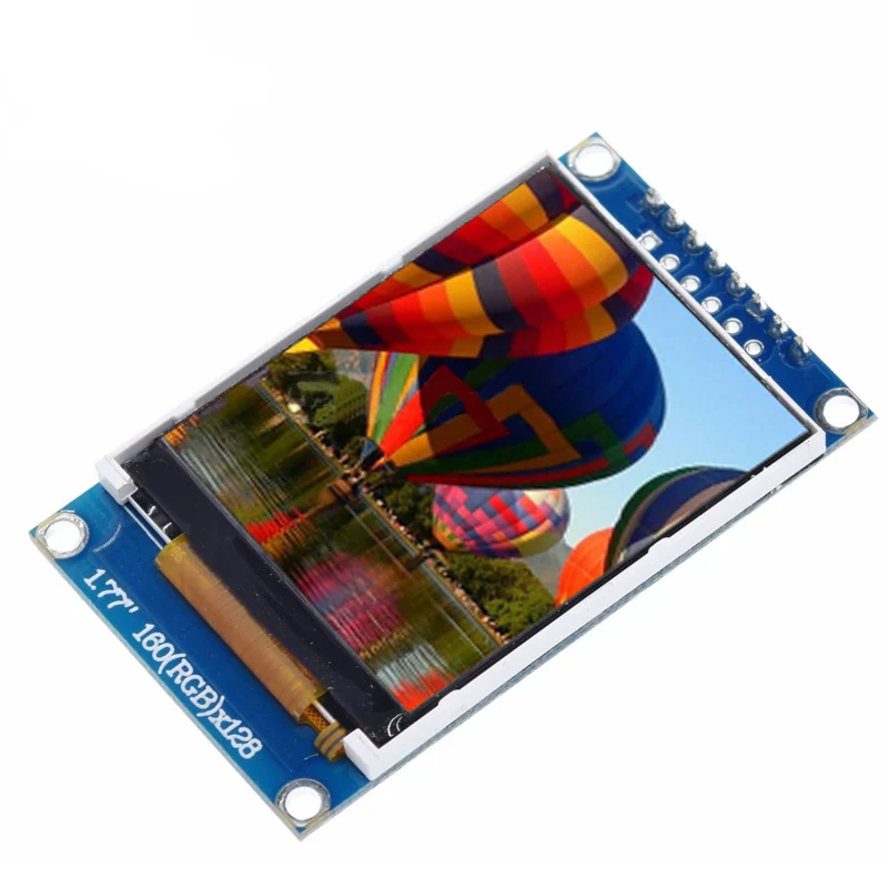 1pcs 1.77 inch TFT LCD screen 128*160 1.77 TFTSPI TFT color screen module serial port module