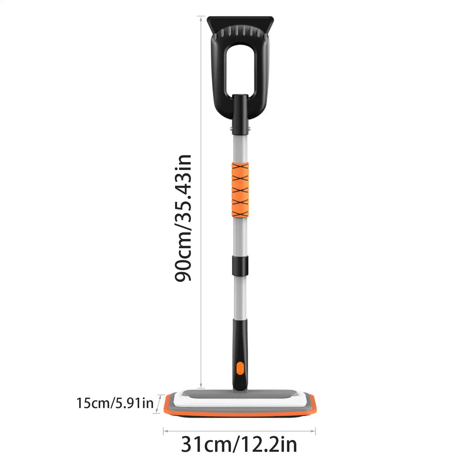 كاشطات الثلج لزجاج السيارة الأمامي سبائك الألومنيوم قابلة للتمديد اكسسوارات السيارات سيارات مزيل الثلوج لنافذة شاحنة SUV سقف السيارة