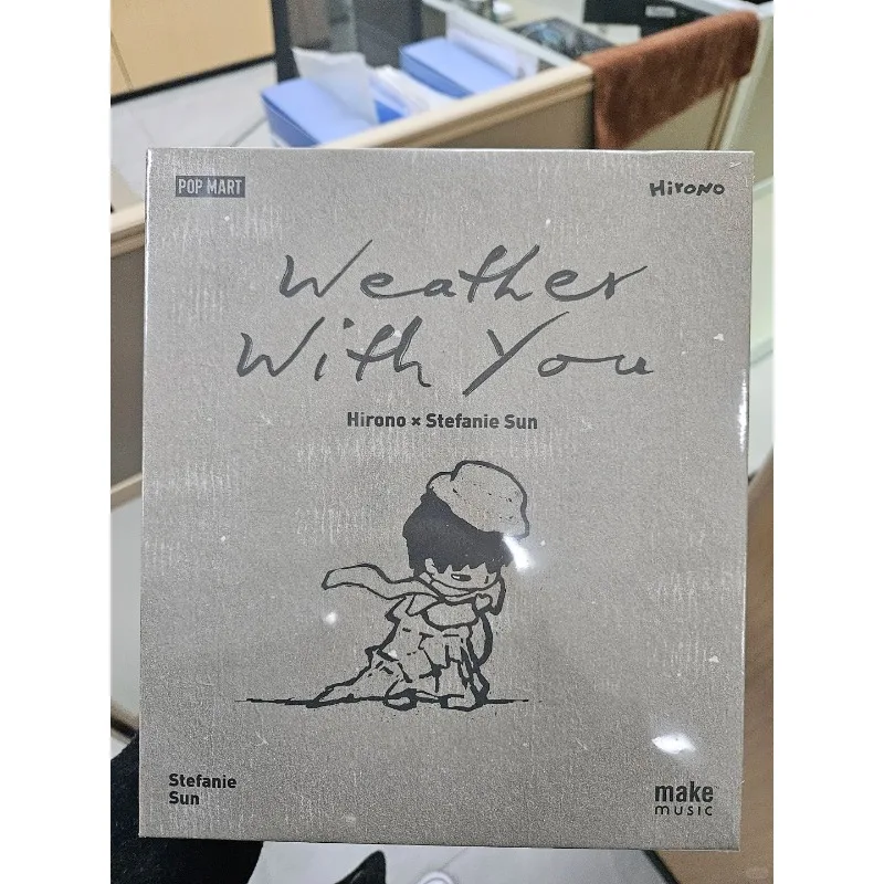 

POPMART Product Hirono X Stefanie Sun Bad Weather/Just After Sunset Decoration Figurine Original Surprise Toys Gifts
