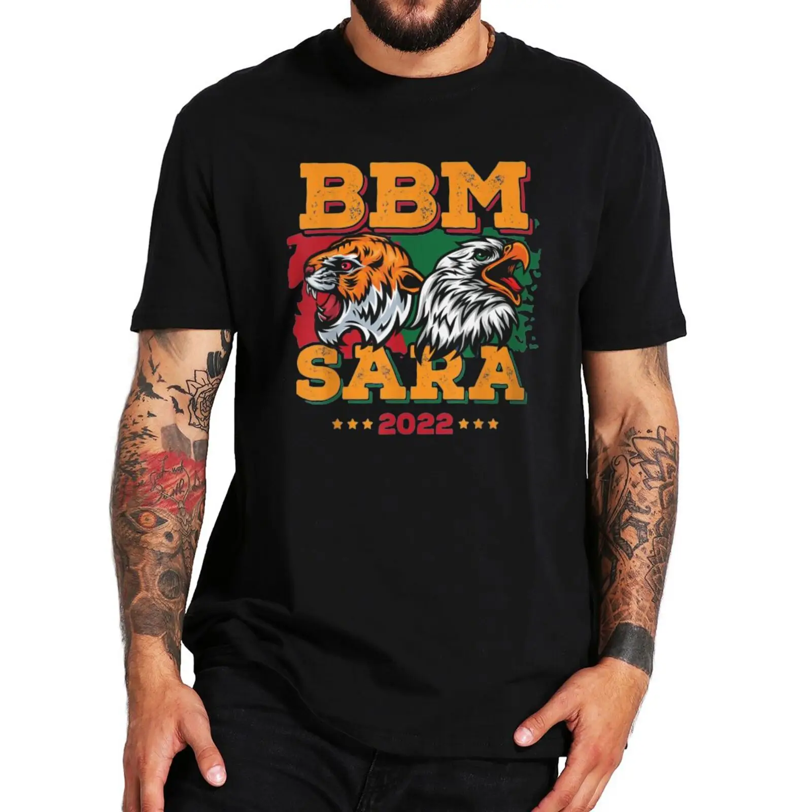 

BBM Sarah 2022 Political Election T Shirt Philippines President Bongbong Marcos Funny Tshirt For Men Women SupportersF