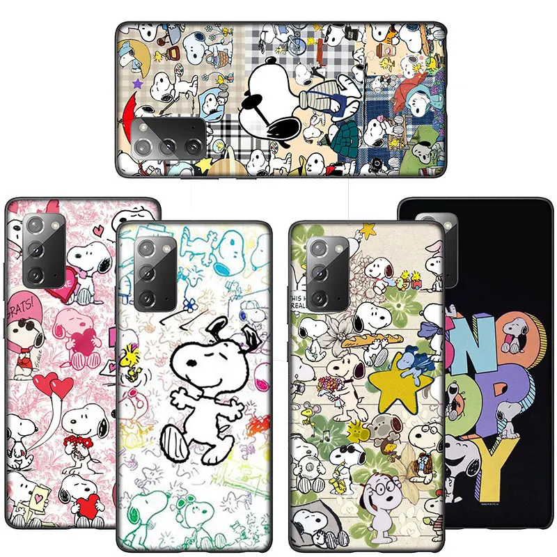 SO144 S-Snoopys Cover Phone Case for Xiaomi Mi 9T 10T 11T 11i 11 12 A2 A3 POCO X3 M3 M2 F3 Pro NFC