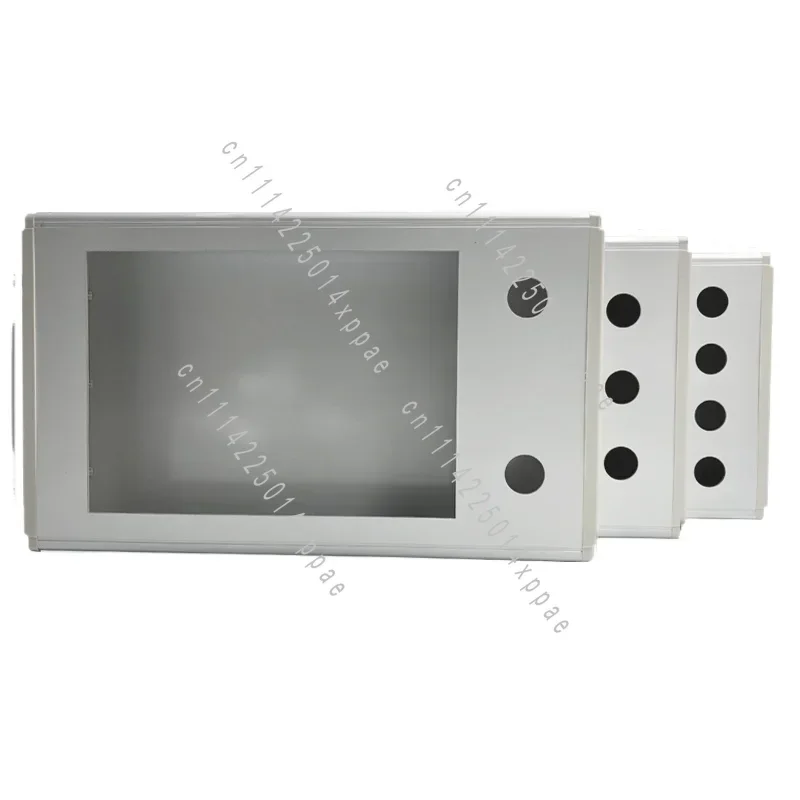 Aluminum Alloy Side Cover Plastic Installation Box Industrial Automation Control 7 Inch 10.1 Inch HMI Touch Screen Handheld