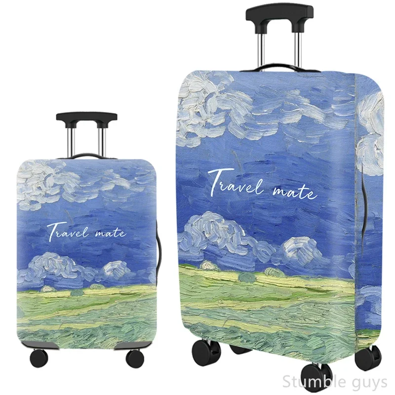 

Stretchy Anti-Wear Suitcase Cover Protective Dustproof Elastic Luggage Sleeve Essential For Airline Trips 18-32 Inch