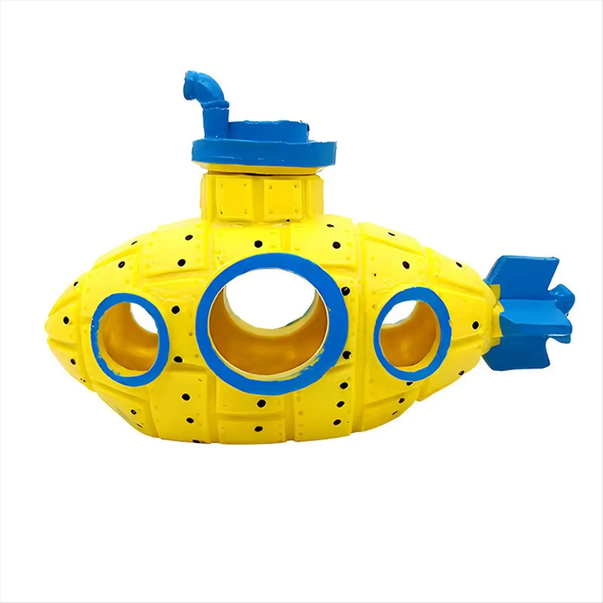 A75K B Fish Tank Submarine Aquarium Decorative Housing Ornaments Submarine Fish Tank Landscaping Breeding House Spawning
