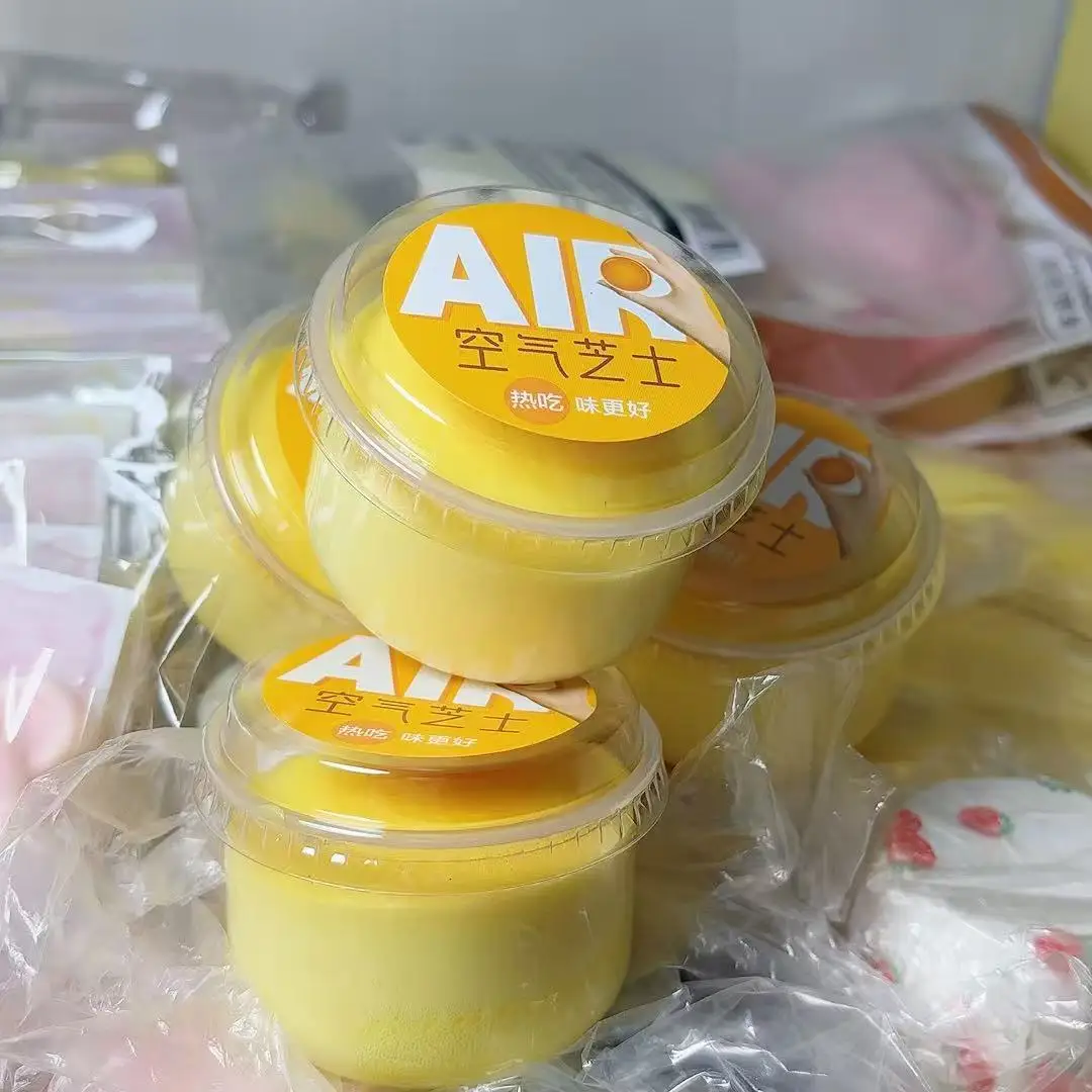 الرطب لينة محاكاة بولي PU جولة الجبن الغذاء انتعاش بطيء قرصة اللعب لطيف اسفنجي كعكة ضغط تململ الضغط لعبة هدية #5