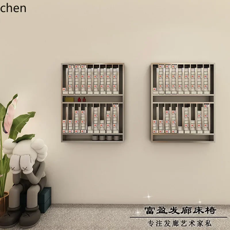 b11-7.1 hair salon dye cream storage rack Stainless steel locker dye cream rack Barber shop dye cream hanging display rack