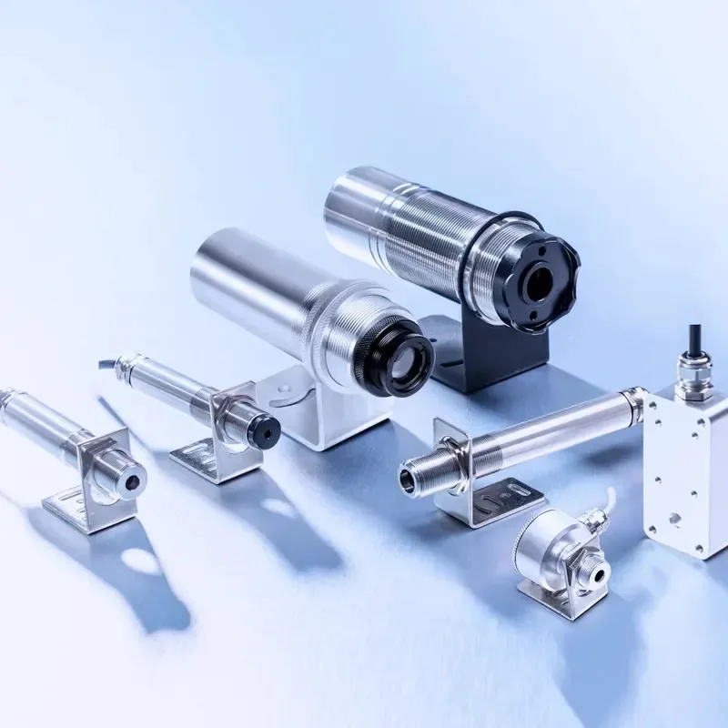 4-20ma Output Laser Transmitter Pyrometer Non Contact Infrared Temperature Sensor With Laser Targeting Transmitter Temperature