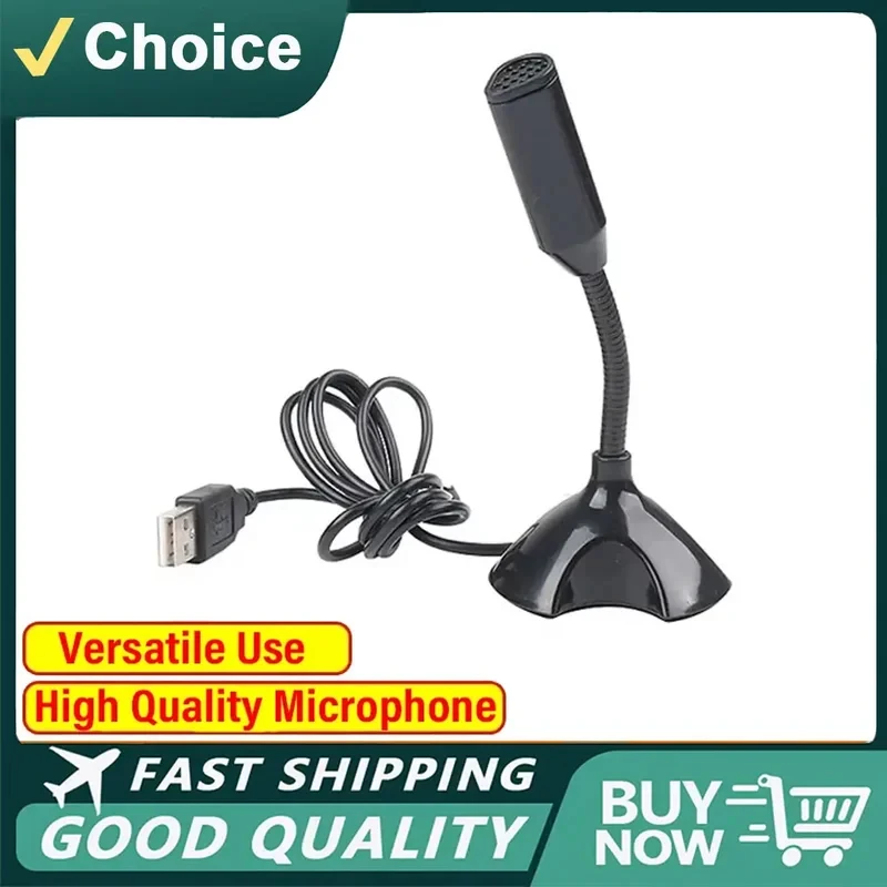 Professional USB Microphone Kit for Computer Laptop Adjustable Desktop Stand Gaming Mic for Streaming Podcast ASMR Discord Zoom