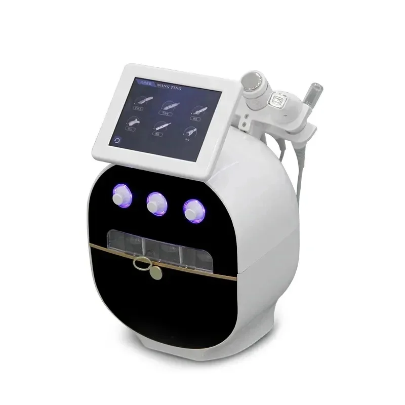 2026 Multifunctional Desktop Hydro Dermabrasion RF Oxygen Facial Machine Skin Rejuvenation Anti Aging Beauty Equipment.