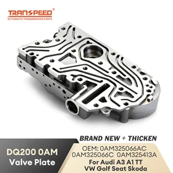 TRANSPEED New Thick 5.71 MM 0AM OAM Valve Body DQ200 DSG Accumulator Housing For VW Polo Audi A3 0AM325066AC Car Accessories