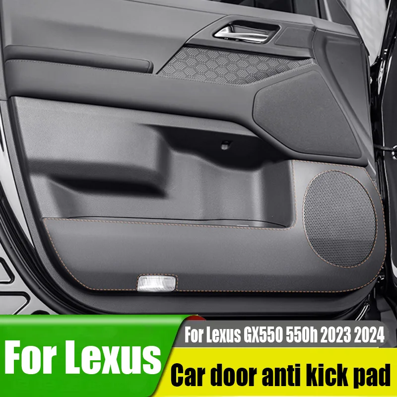 For Lexus GX550 550h 2023 2024 car door anti kick pad automotive interior decoration products anti kick and anti fouling