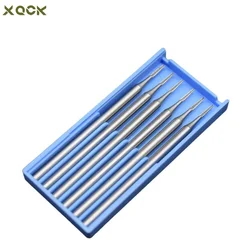 6 unids/set fresas de acero de tungsteno para joyería grabado taladro de Metal tallado brocas de molienda vástago de 2,35mm herramientas de joyería