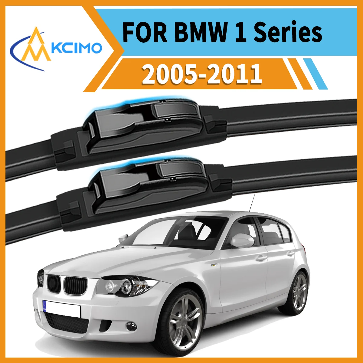 

Комплект щеток стеклоочистителя (пара) для BMW 1 серии E81/E82/E87 2005-2011, долговечные, простые в установке.