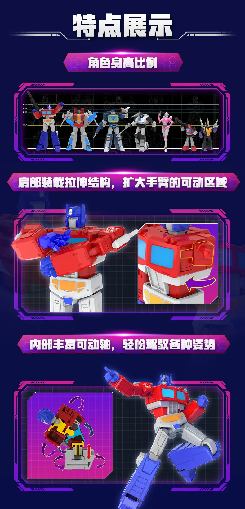 IDW Transformers Collectible Figure AULDEY AAC Blind Box Storm Gathering Mecha Model Optimus Orion 30+ Joint Action Figure Toys