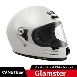 For SHOEI Glamster Custom Aluminium Helmet Chin Mount for GoPro Hero 13 12 11 10 Insta360 X4 Ace Pro2 DJI Action 4 5Pro Camera