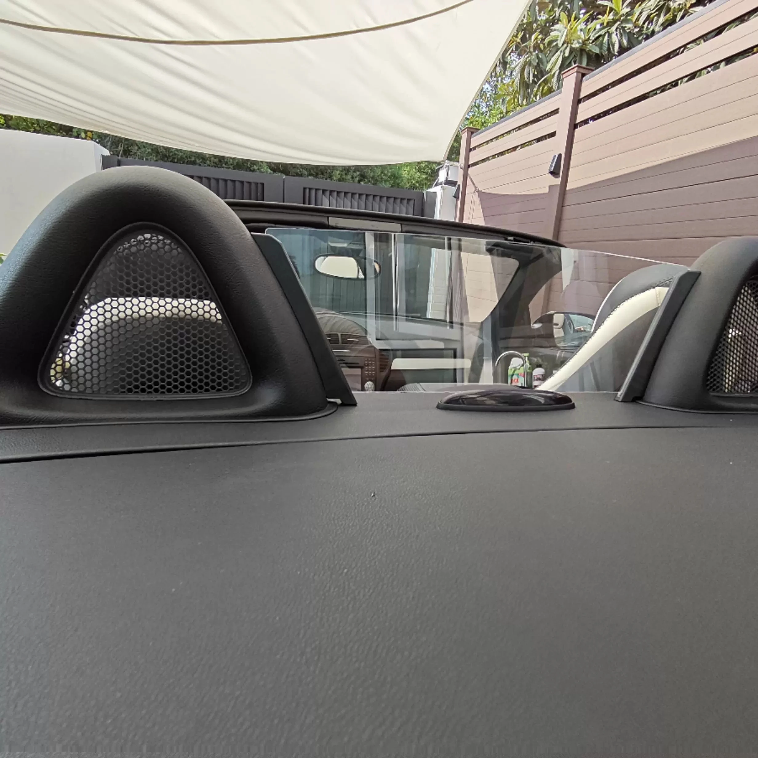 Clear PC Wind Deflector For Mercedes SLK R171 Roadster 2004-2010 Anti-Turbulence Roll Bar Mesh Wind Screen Modified Parts