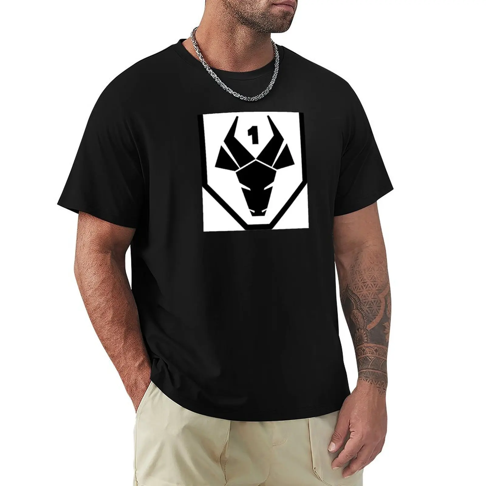 1st Reaction Force Battalion District 9 T-Shirt Fashion Letter Print T-Shirt