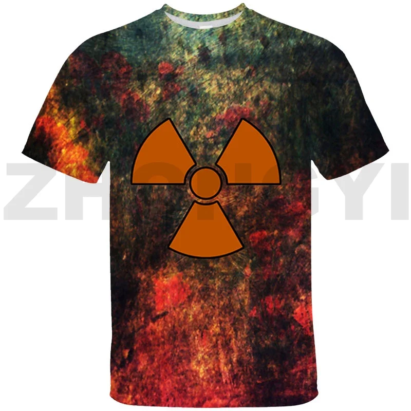 Summer 2024 New Hot 3d Printed Men\'s T-shirt Children\'s Short-sleeved Stalker 2 Gun Heart Game Plus-size Loose Comfortable Top