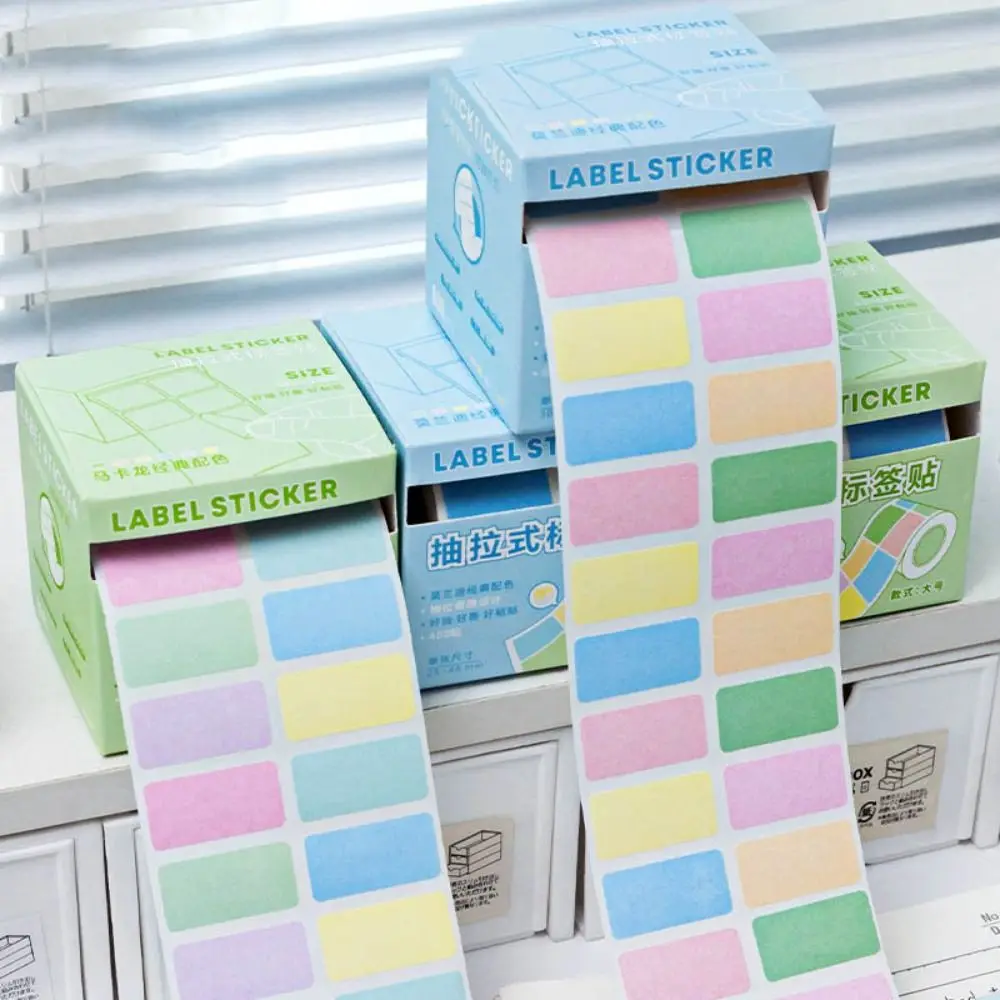Transparent Pearl Pearlescent Sticky Tabs Aesthetic Stationery Back Full Adhesive Sticky Notes Writable Blank Memo Pad Student