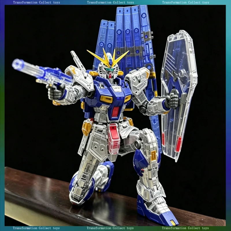 CHANGLONG RG 1/144 5502 Цветная прозрачная сборная модель Rx-93V, аниме-фигурка робота, пластиковая модель, подарочные игрушки