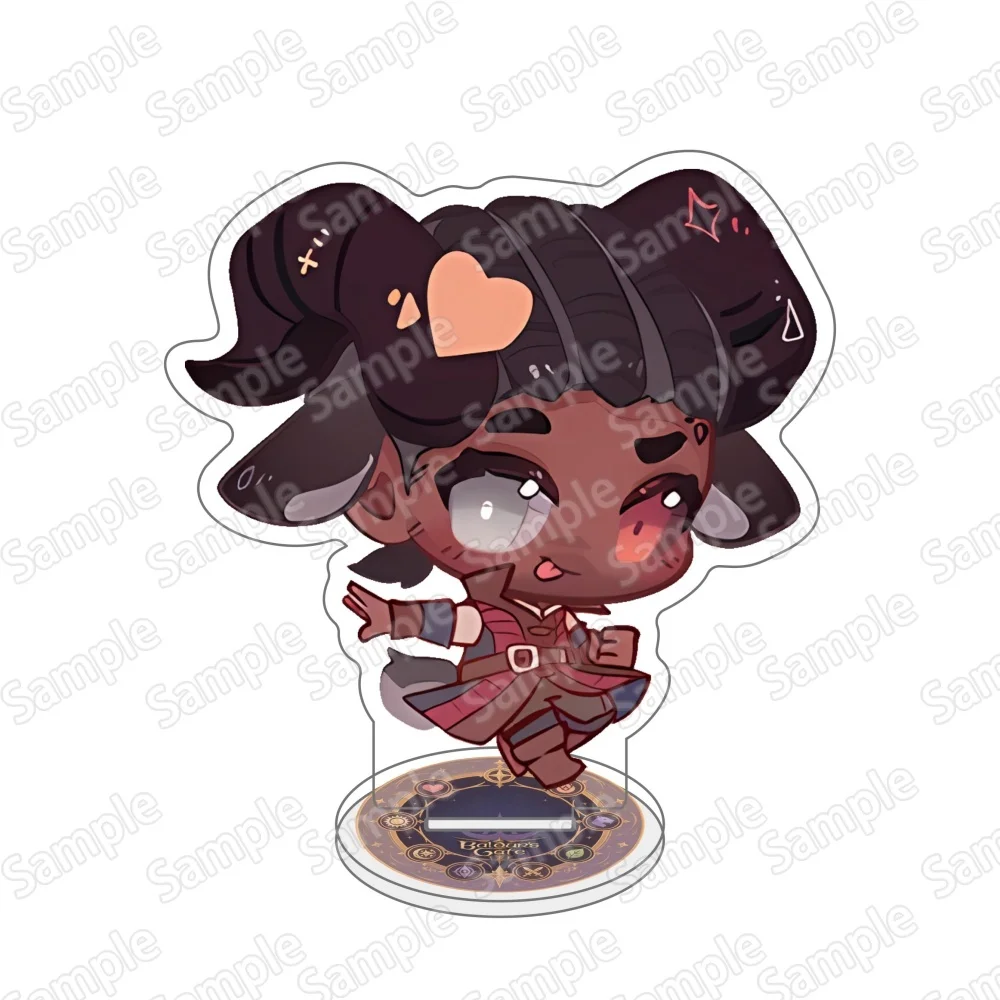 Baldur's Gate 3 10CM Figures Astarion Gale Karlach Game Acrylic Chibi Stand Cosplay Model Desk Decor Fans Collection Gift