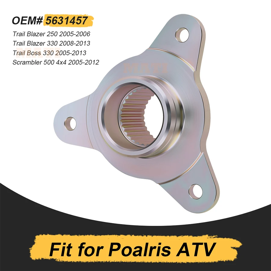 5631457 Rear Brake Disc Rotor Hub for Polaris Trail Boss Scrambler 250 330 500