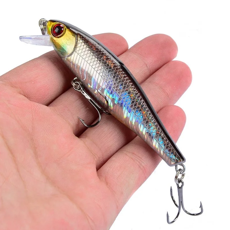 Japão Modelo Quente Afundando Iscas de Pesca Minnow, Isca Swimbait Profissional, Jerkbait, Bass Pike, Carkbait Wobblers, 8,5 centímetros, 9,2g, 1Pc