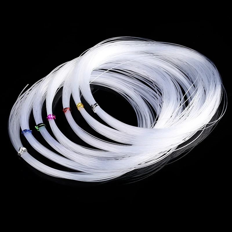 0.2-1mm Fish Line Wire Clear Non-stretch Nylon String Beading Cord Thread for Jewelry Making Supplies DIY Crafts Accessories
