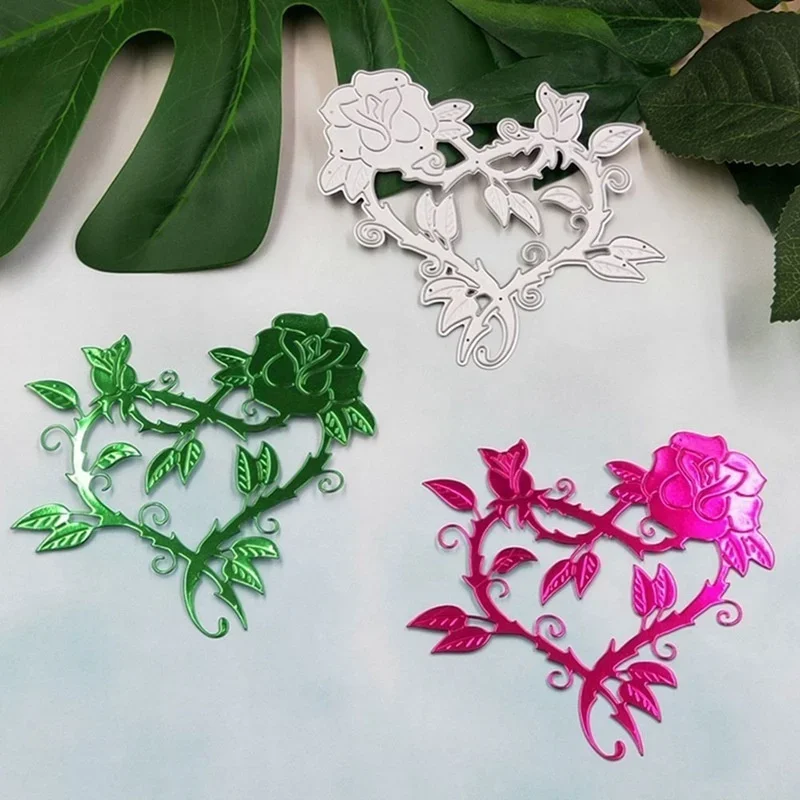 Love Heart Metal Cutting Dies Stencil Diy Scrapbooking Embossing Album Paper Card Craft