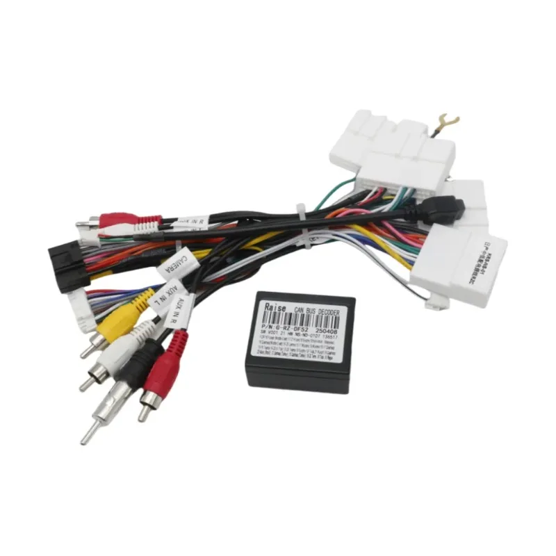Auto android Car Radio Wiring Harness connector Adapter Canbus Box For Nissan X-trail Qashqai Sylphy Sentra Kicks Navara Juke