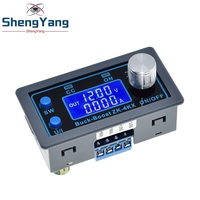 ZK-4KX DC DC Buck Boost Converter CC CV 0.5-30V 4A 5V 6V 12V 24V Power Module Adjustable Regulated Power Supply Board