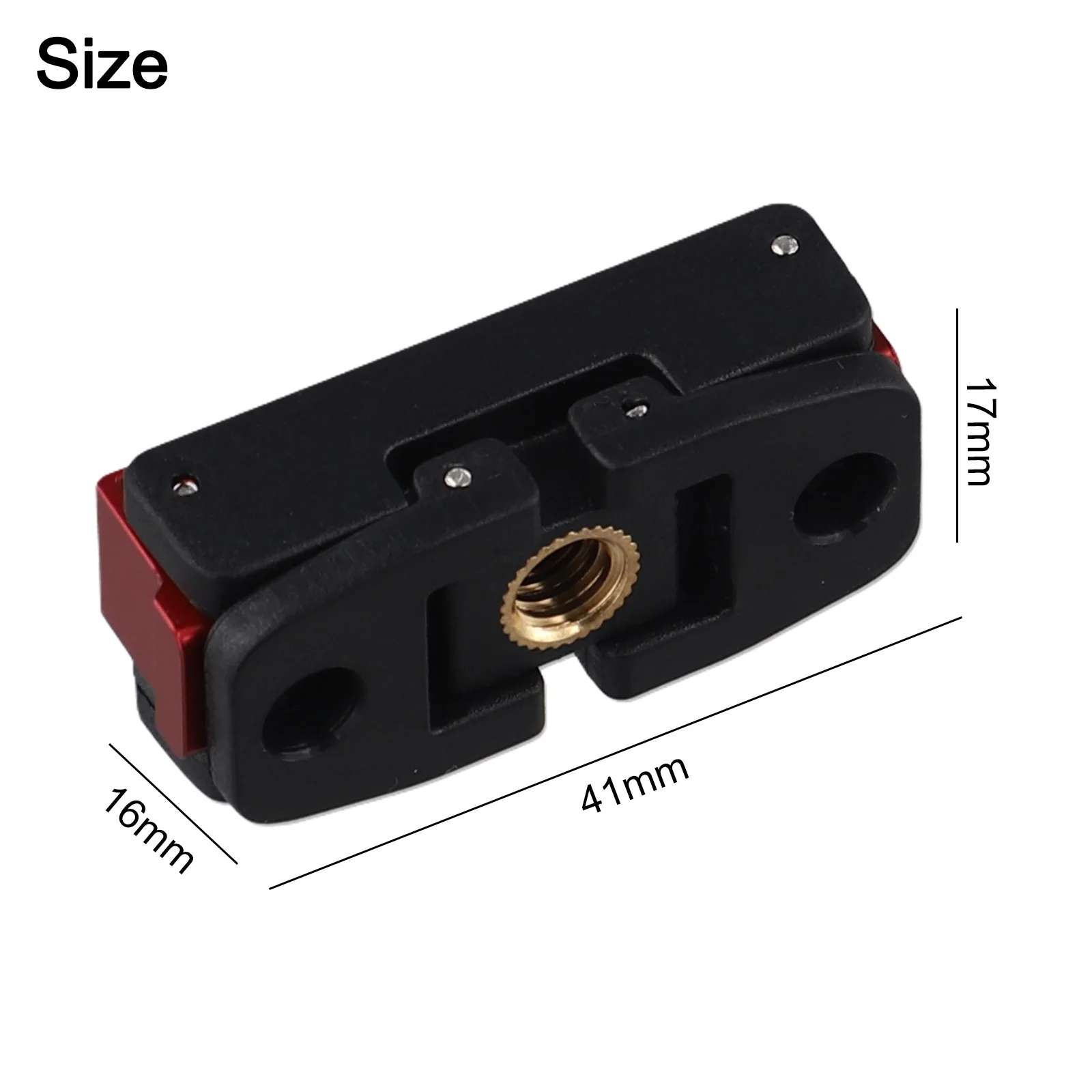 

Sunnylife Magnetic Quick Release Adapter Foldable Expansion Bracket 1/4 Interface Mount Holder For DJI Action 5 Pro/Action 4/3/2