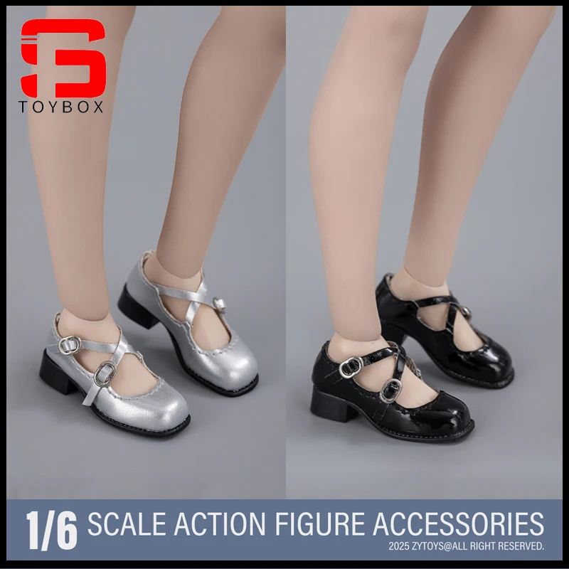 

ZYTOYS ZY1049 1/6 Scale Female Ballet Shoes Round Toe JK Shoes Model Fit 12'' Soldier Action Figure Body Dolls