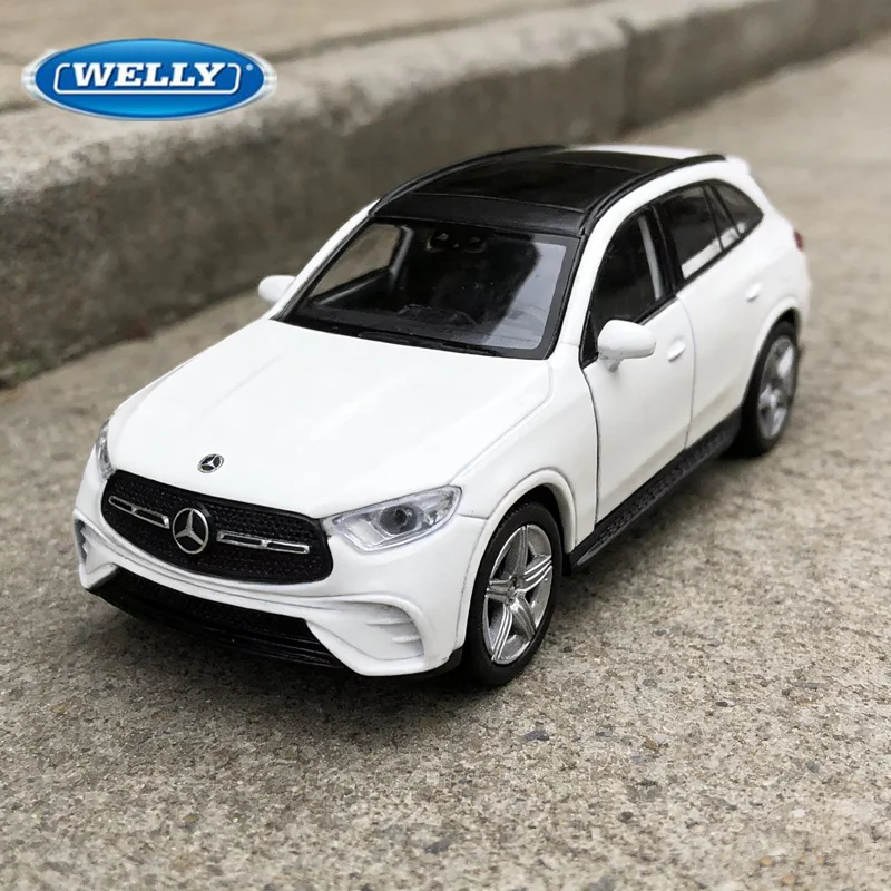

WELLY 1:36 Mercedes-Benz GLC SUV Alloy Car Model Diecasts Metal Off-road Vehicles Car Model Simulation Collection Kids Toys Gift