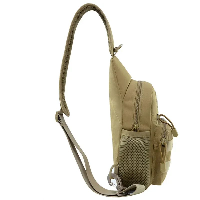กระเป๋าเป้สะพายหลังยุทธวิธีกลางแจ้งกระเป๋าคาดหน้าอก Camouflage Rucksack เดินป่าค่ายทหารเดินทางกันน้ำสำหรับกีฬากระเป๋า
