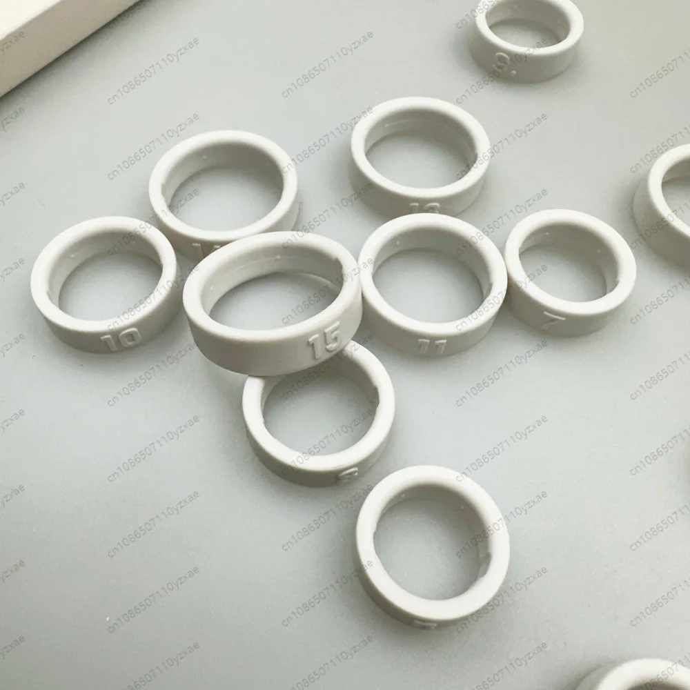 Oura Ring 4, Silicone Size Measurement Rings 4-15, Size Test Tool for Smart Ring Men Women