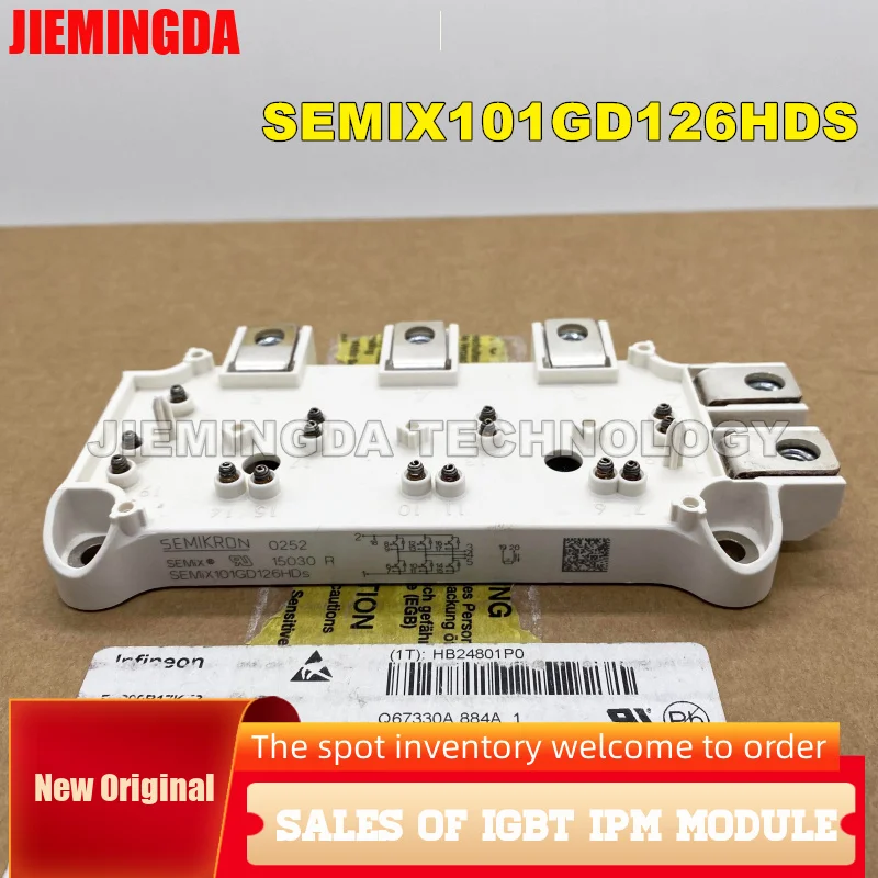 

SEMIX151GD12E4S SEMIX151GD128DS SEMIX101GD126HDS NEW ORIGINAL IGBT MODULE IN STOCK