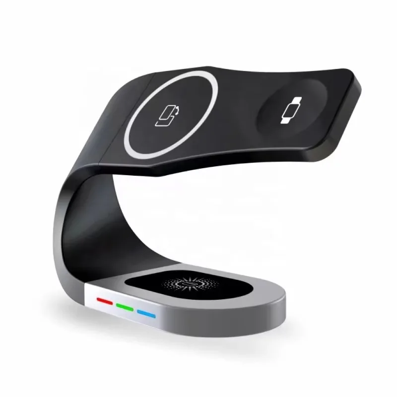 2024 3-in-1 Charger Magnetic Wireless Charger For Smart Phone Airpods And Watch