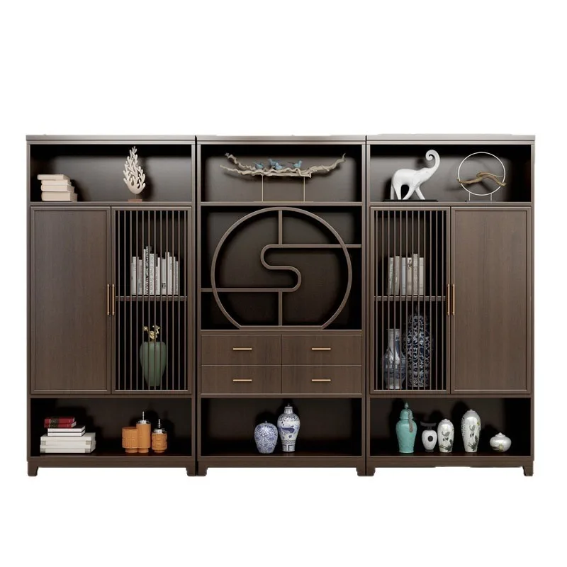 

Solid wood new Chinese class table modern office high-end boss desk furniture