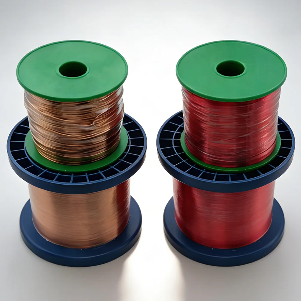 

QA-1-155 2UEW 0,04 мм-1,5 мм Проволока эмалированная медная проволока Обмотка магнитной катушки Высокая термостойкость 155 ℃ 1000г/рулон