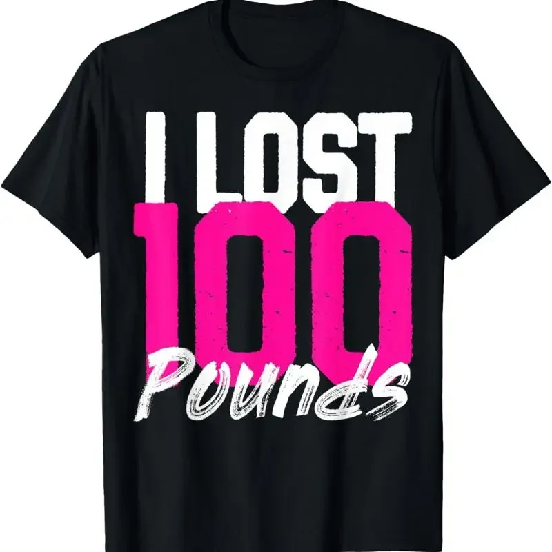 I Lost 100 Pounds Proud Weightloss Announcement Women T Shirt