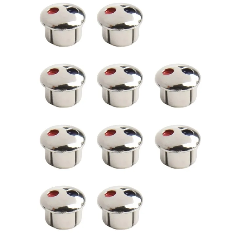 10/20pcs Faucet Hot Cold Water Sign Mixer Tap Indicate Tap Handle Water Sign Label Decoration Cover For Kitchen Bathroom Handles